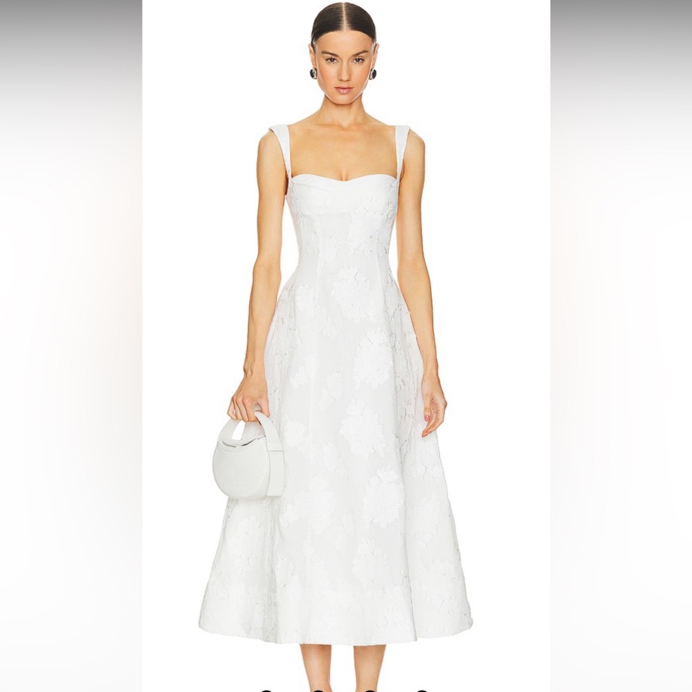 Clea Emilia Dress Cloud Jacquard Small